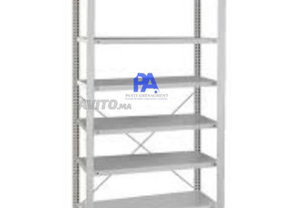 Rayonnage Métallique - Idéal pour Bureau