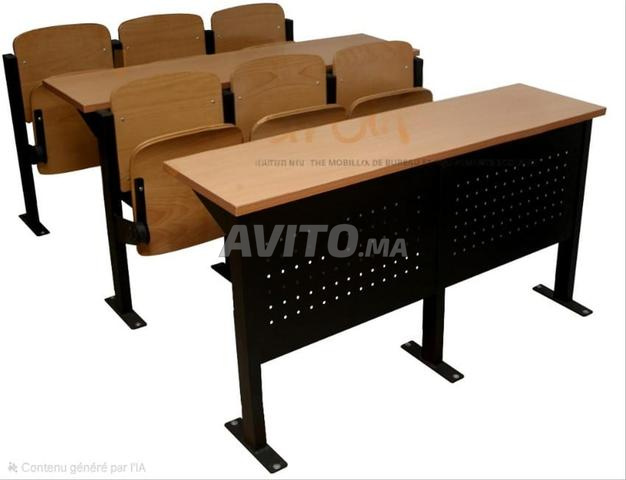 Banc scolaire Table filantes amphithéâtre chaises