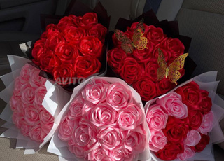 Bouquet de roses 🎀 aux couleurs uniques