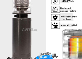 Chauffage à Gaz 14 KW D'Extérieur -BRONZE-