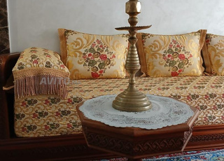 Chandelier en cuivre