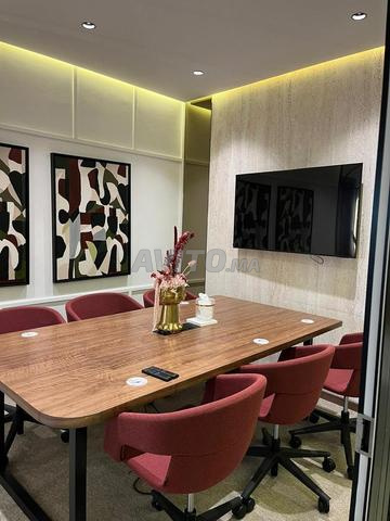 Bureau premium à louer 254 m² CFC Casablanca
