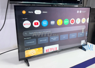 تلفزيون Haier الذكي عالي الدقة بالكامل 32 بوصة مع تلفزيون Google