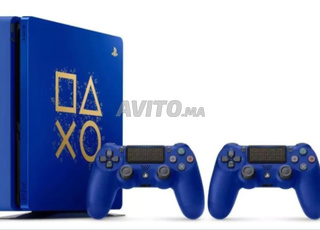 PS4 Slim 500 Go – Édition Limitée Bleue