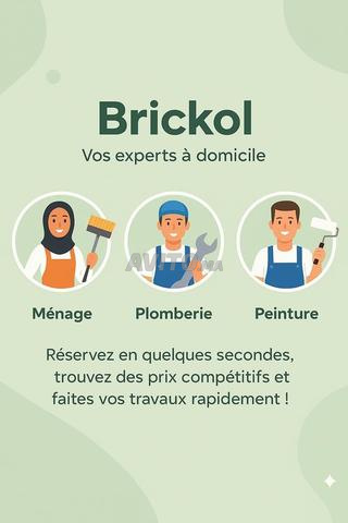 Brickol، تنظيف في القنيطرة، اختر ميزانيتك