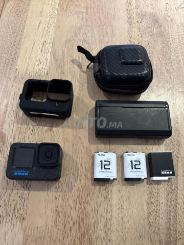 GoPro HERO 12 Black - حالة ممتازة 3 بطاريات