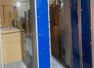  خزانة معدنية بأربعة أرفف (عرض ترويجي) VESTIAIRE