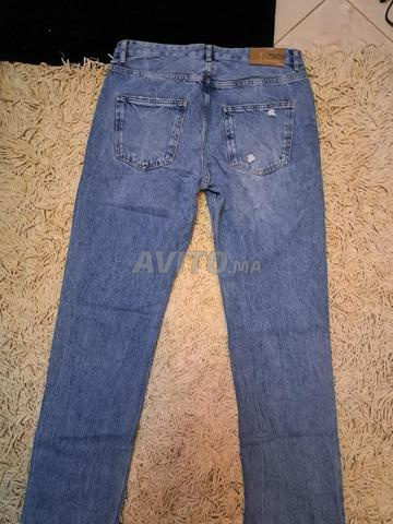 Bershka بنطلون جينز دنيم 42 L جديد