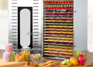 Sechoir Déshydrateur Alimentaire Inox 20 PLATEAUX
