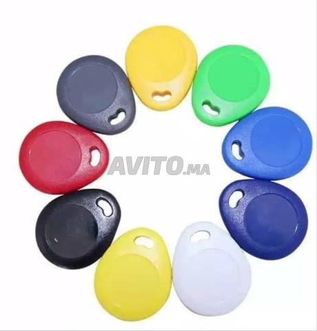 CARTE RFID EM 125KH /TAG RFID porte-clé RFID 125KH - 2