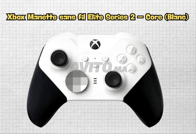 Xbox Manette sans fil Elite Series 2 Core (Blanc)