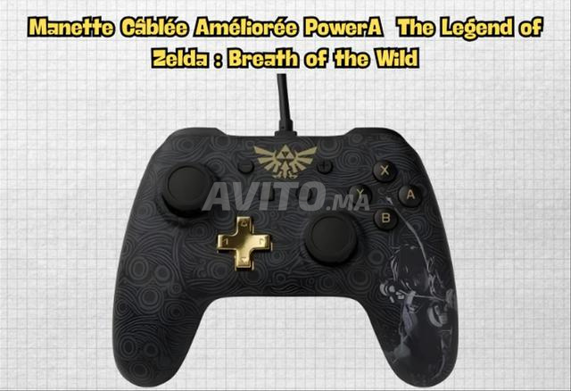 Manette Câblée The Legend Zelda Breath of the Wild