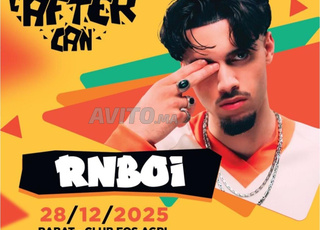 بيع تذكرة VIP لحفل RnBoi