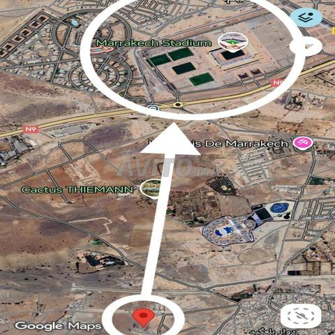 Terrain 200m2 à vendre à Marrakech près du Grand Stade.