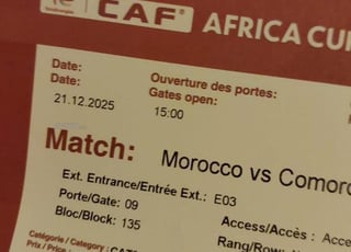Maroc vs Comores