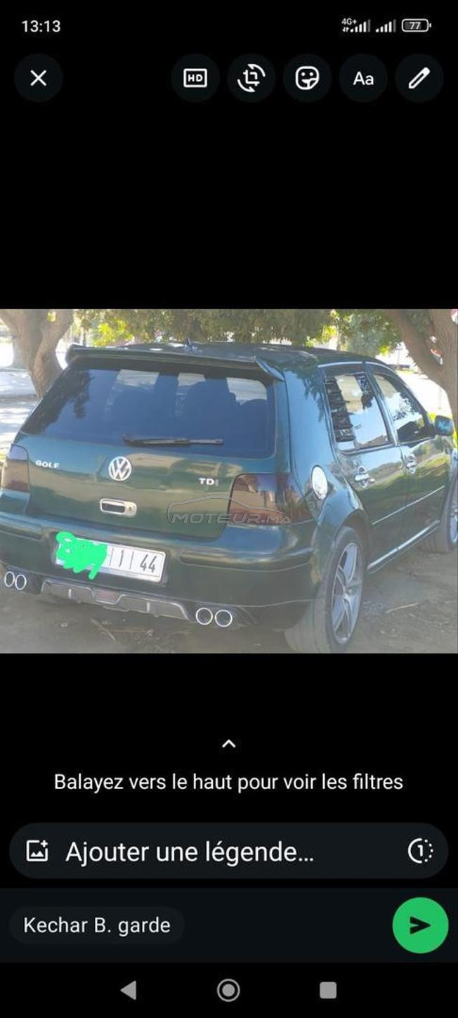 Volkswagen Golf 4 Diesel Manuelle 1999 à Kénitra