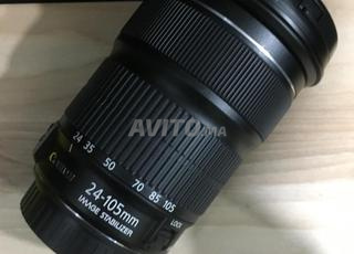 Canon EF 24-105mm f3.5 IS STM بحالة كالجديد