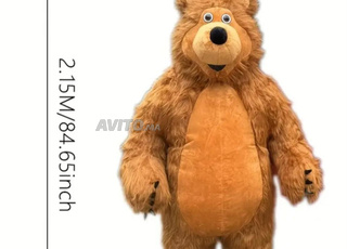 Mascotte/ Costume de Zumba géant/ bear