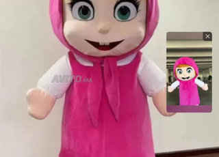 Costume / mascotte gonflable masha