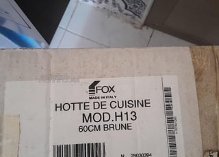 Hotte de cuisine à l'état neuf made in EU