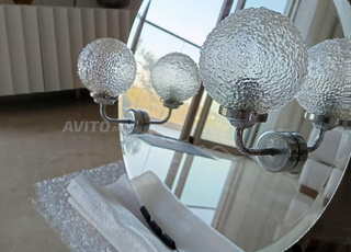 Miroir de salle de bain rond