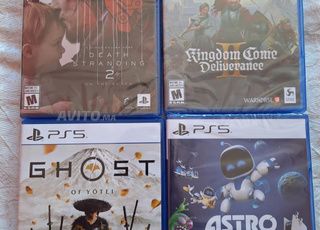 Jeux PS5 sous blister