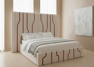 Lit moderne pour chambre à coucher