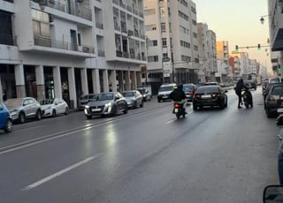 Terrain zone immeuble R plus 5 à dior jamaa