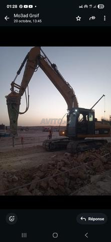 تأجير حفارة كاتربيلر