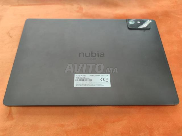 جهاز لوحي للألعاب Nubia Pad 3 ثلاثي الأبعاد 128 جيجا كالجديد