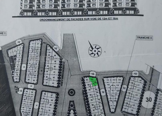 Terrain lotissement wahda sahraoui 70 métre R / 2