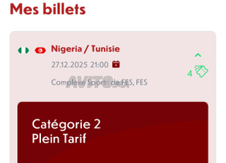 Match Tunisie Nigeria