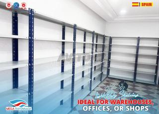 رفوف معدنية خفيفة - سعر مباشر من المصنع