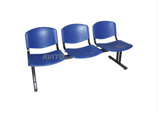 أريكة من الجلد الصناعي والقماش