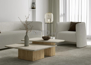 Table Basse En Travertin