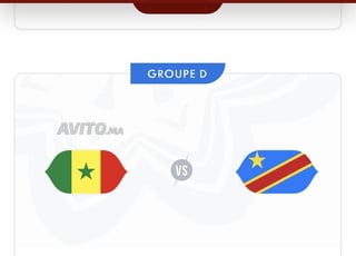 Places pour congo senegal