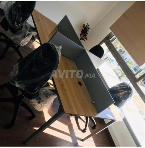 promo actuelle bureau multiposte en bois  a