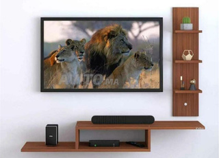 Étagère TV de différentes couleurs 🎊Décoration🤩 Livraison gratuite ✅