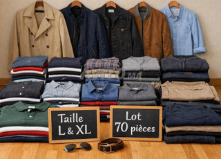 Vêtements homme déjà utilisés(bal)–TailleL/XL