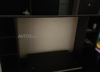 Salon moderne avec meuble tv