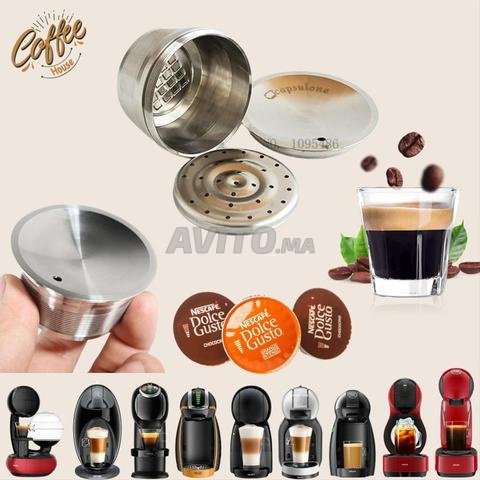 كبسولة قهوة Dolce Gusto Nespresso من الفولاذ المقاوم للصدأ