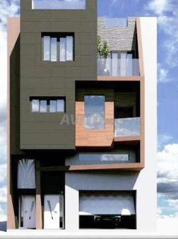 منزل للبيع (طابق أرضي + 2) حي الفلاح المحمدية