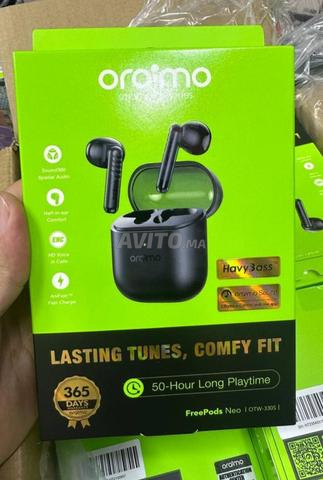 Écouteurs Oraimo neufs, jamais ouverts, à un prix raisonnable