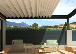 pergola bioclimatique retractable en promos
