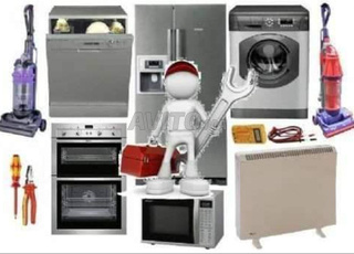 Réparation de matériel électroménager/industrielle