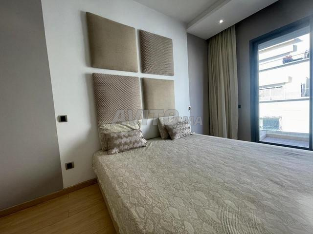 المنزل الفاخر للشقق المفروشة 125 م2 في الدار البيضاء.