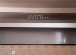 tôle en inox épais pour hotte professionnelle 