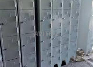 خزانة ملابس معدنية بباب واحد