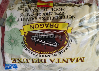 Couverture et cachemire espagnole originale 199 DH seulement