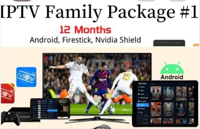 IPTV المغرب تلفزيون ذكي أندرويد مستقر جودة 4K